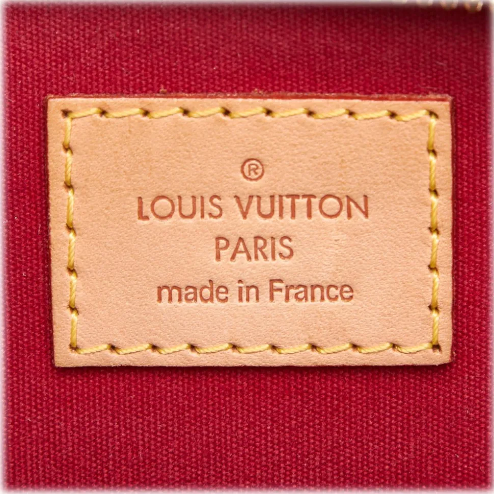 Louis Vuitton Vintage - Vernis Alma BB Handbag Bag - Red - Vernis Leather Handbag - Luxury High Quality - Avvenice