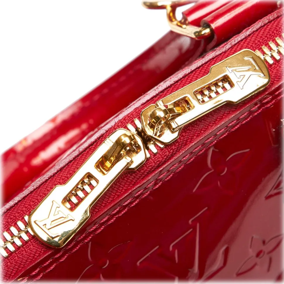 Louis Vuitton Vintage - Vernis Alma BB Handbag Bag - Red - Vernis Leather Handbag - Luxury High Quality - Avvenice