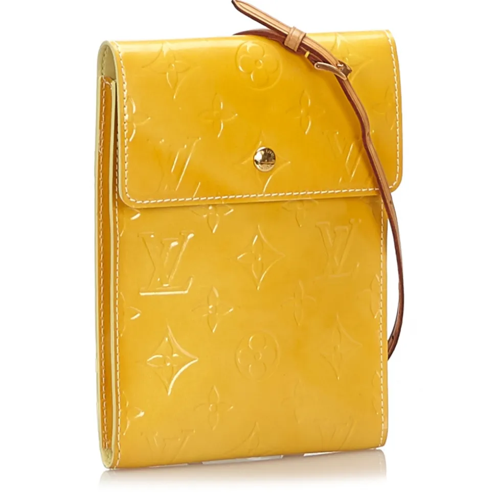 Louis Vuitton Vintage - Vernis Kenmare Bag - Yellow - Vernis  Leather and Vachetta Leather Handbag - Luxury High Quality - Avvenice