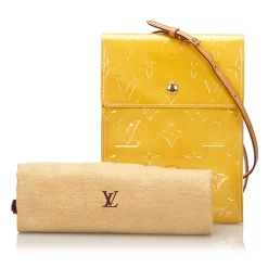 Louis Vuitton Vintage - Vernis Kenmare Bag - Yellow - Vernis  Leather and Vachetta Leather Handbag - Luxury High Quality - Avvenice