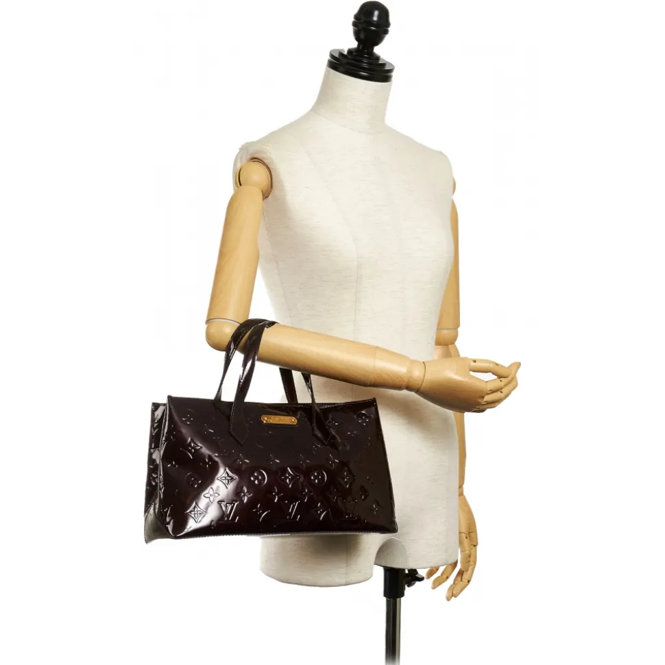 Louis Vuitton Vintage - Vernis Wilshire PM - Purple - Leather Handbag - Luxury High Quality - Avvenice