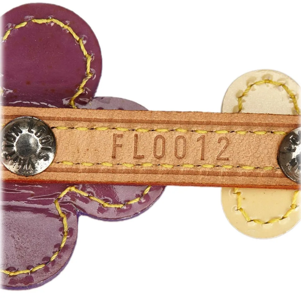 Louis Vuitton Vintage - Vernis Fleurs Double Wrap Bracelet Choker - Purple Multi - LV Bracelet Choker - Luxury High Quality - Avvenice