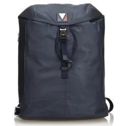 Louis Vuitton Vintage - V-Line Pulse Backpack Bag - Black - Leather Bag Backpack - Luxury High Quality - Avvenice