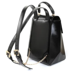 Maison Fagiano - Box Calf - Black - Artisan Backpack Bag - The New Sport Exclusive Collection - Luxury - Handmade in Italy - Avvenice