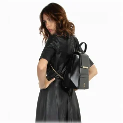 Maison Fagiano - Box Calf - Black - Artisan Backpack Bag - The New Sport Exclusive Collection - Luxury - Handmade in Italy - Avvenice