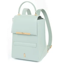 Maison Fagiano - Calf Leather - Mint - Artisan Backpack Bag - New Sport Exclusive Collection - Luxury - Handmade in Italy - Avvenice