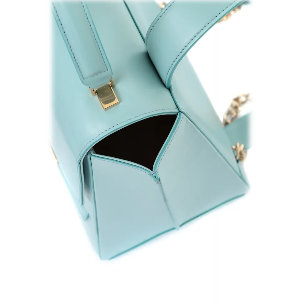 Maison Fagiano - Calf Leather - Opal - Artisan Backpack Bag - New Sport Exclusive Collection - Luxury - Handmade in Italy - Avvenice