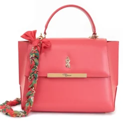 Maison Fagiano - Calf Leather - Rose Coral - Artisan Bag - The New City Exclusive Collection - Luxury - Handmade in Italy - Avvenice