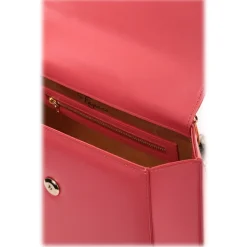 Maison Fagiano - Calf Leather - Rose Coral - Artisan Bag - The New City Exclusive Collection - Luxury - Handmade in Italy - Avvenice