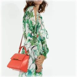 Maison Fagiano - Calf Leather - Rose Coral - Artisan Bag - The New City Exclusive Collection - Luxury - Handmade in Italy - Avvenice