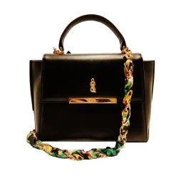 Maison Fagiano - Calfskin - Black - Artisan Bag - The New City Exclusive Collection - Luxury - Handmade in Italy - Avvenice