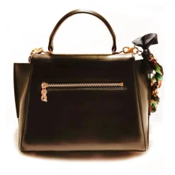 Maison Fagiano - Calfskin - Black - Artisan Bag - The New City Exclusive Collection - Luxury - Handmade in Italy - Avvenice