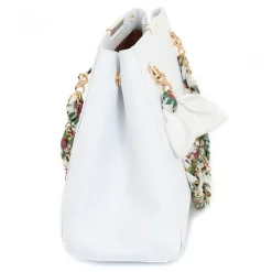 Maison Fagiano - Deerskin Leather - Optic White - Artisan Bag - New Work Exclusive Collection - Luxury - Handmade in Italy - Avvenice