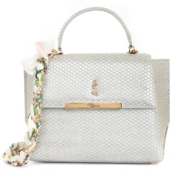 Maison Fagiano - Embossed Calf Leather - Ivory - Artisan Bag - The New City Exclusive Collection - Luxury - Handmade in Italy - Avvenice