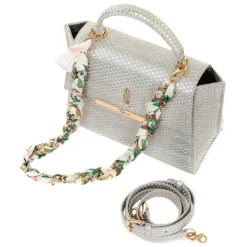 Maison Fagiano - Embossed Calf Leather - Ivory - Artisan Bag - The New City Exclusive Collection - Luxury - Handmade in Italy - Avvenice