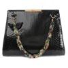 Maison Fagiano - Python Leather - Black - Artisan Bag - New Work Exclusive Collection - Luxury - Handmade in Italy - Avvenice