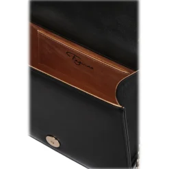 Maison Fagiano - Stingray Nappa - Metallic Grey / Black - Artisan Bag - New Evening Collection - Luxury - Handmade in Italy - Avvenice