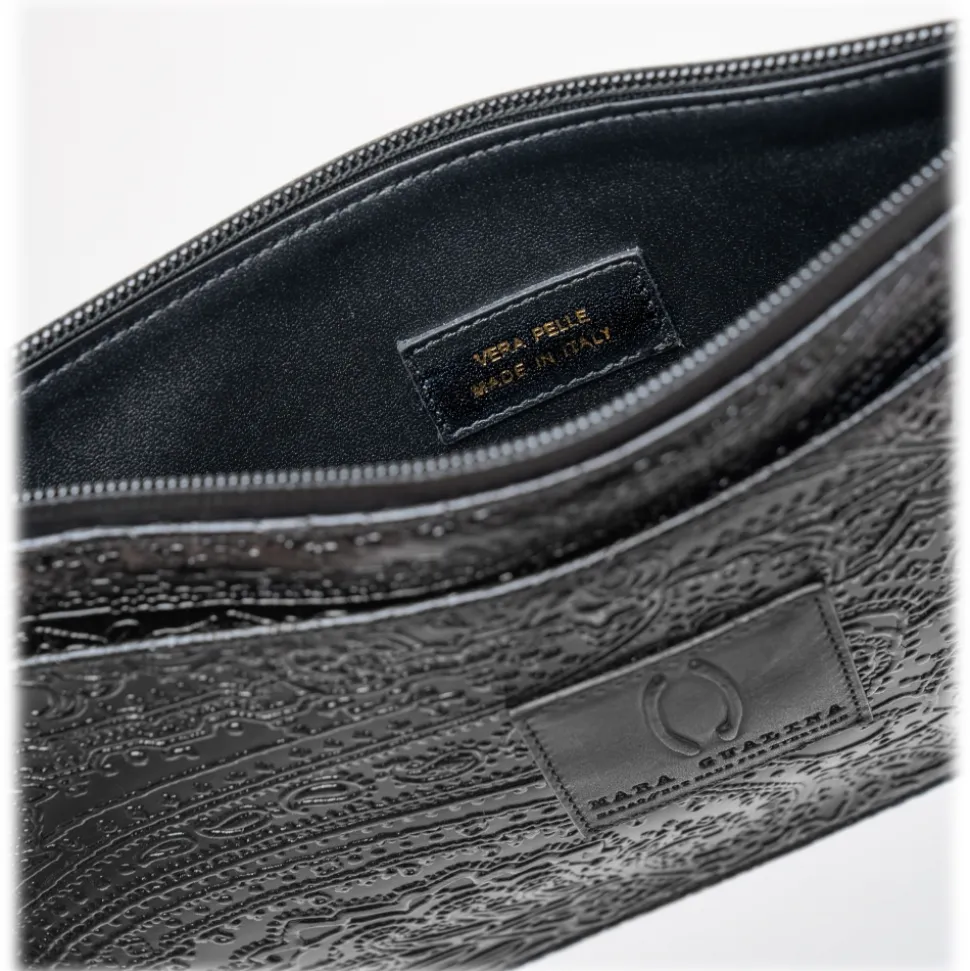 Mara Gualina - MABAG® Gothic - Black - Clutch Bag - Exclusive Collection - Avvenice