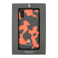 Marcelo Burlon - Camouflage Orange Cover - iPhone 11 Pro - Apple - County of Milan - Printed Case - Avvenice