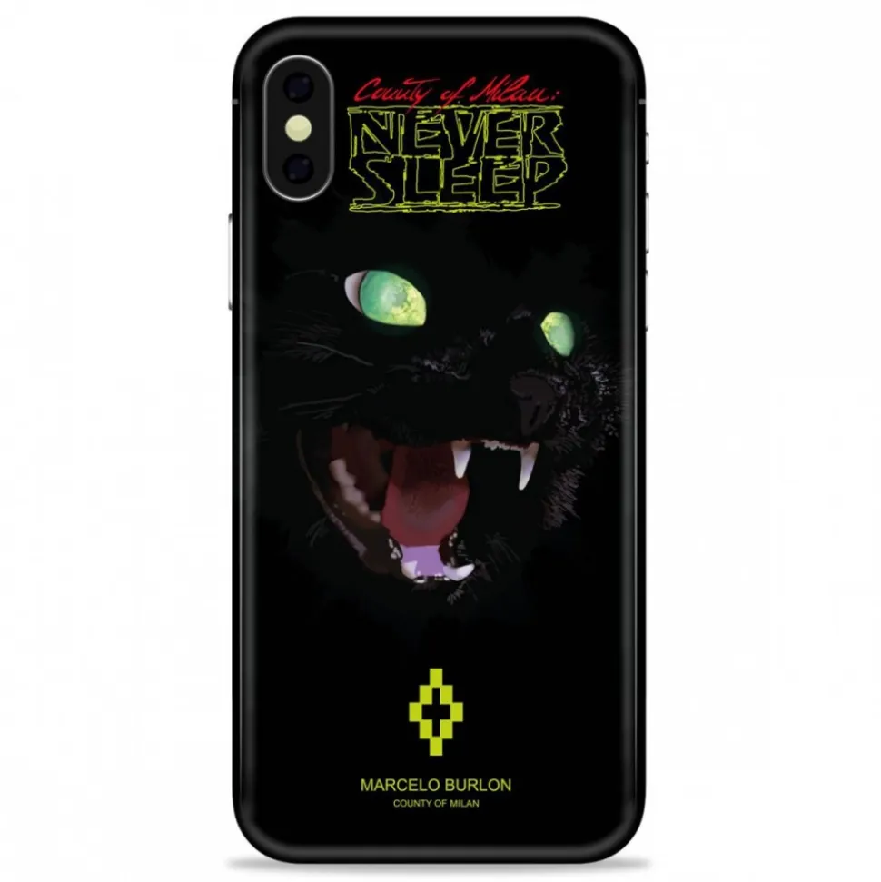 Marcelo Burlon - Cat Cover - iPhone X - Apple - County of Milan - Printed Case - Avvenice