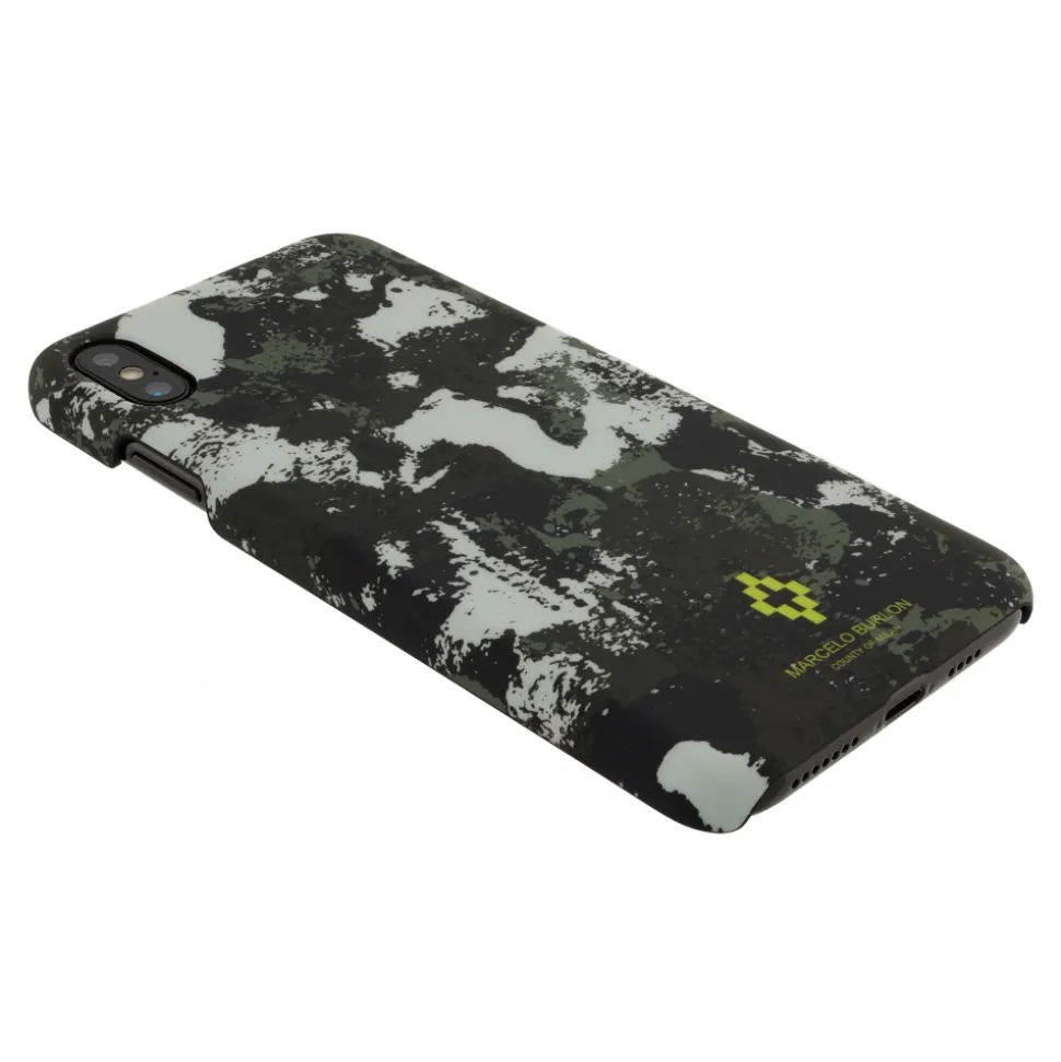 Marcelo Burlon - Cross Camou Cover - iPhone 11 Pro Max - Apple - County of Milan - Printed Case - Avvenice
