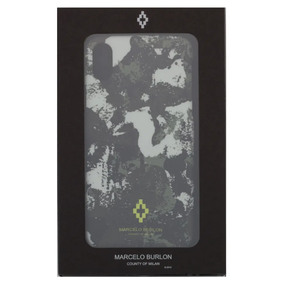 Marcelo Burlon - Cross Camou Cover - iPhone 11 Pro Max - Apple - County of Milan - Printed Case - Avvenice