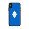 Marcelo Burlon - 3D Cross Blue Cover - iPhone X / XS - Apple - County of Milan - Printed Case - Avvenice