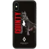 Marcelo Burlon - Dog Black Cover - iPhone X Max - Apple - County of Milan - Printed Case - Avvenice