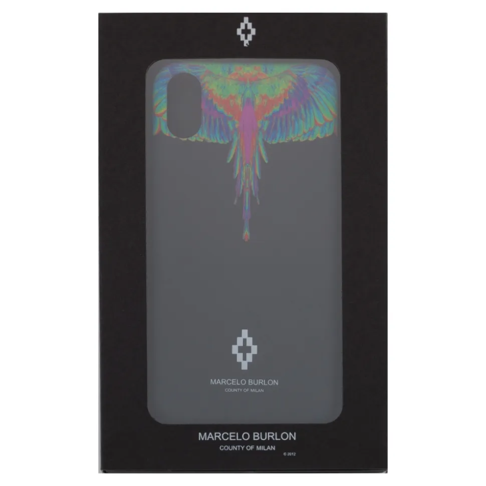 Marcelo Burlon - Fluo Wings Cover - iPhone 11 Pro - Apple - County of Milan - Printed Case - Avvenice