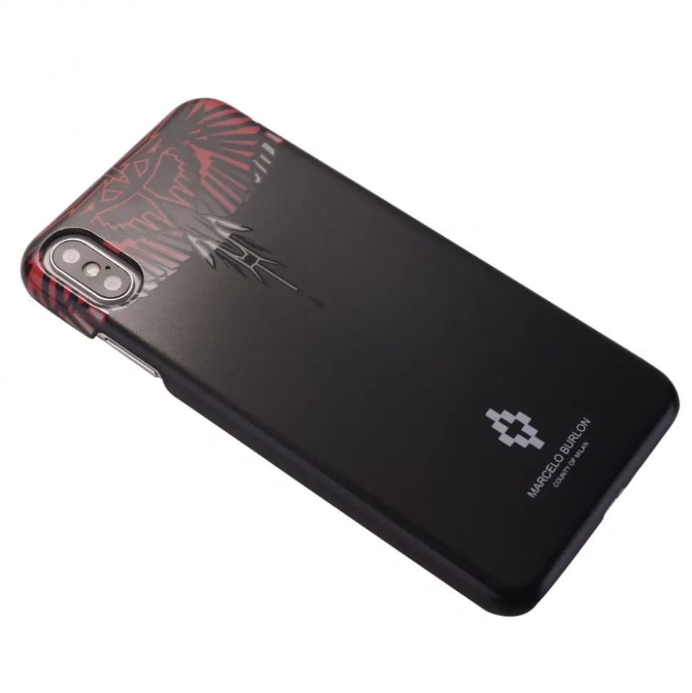 Marcelo Burlon - Geo Red Wings Cover - iPhone X / XS - Apple - County of Milan - Printed Case - Avvenice