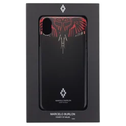 Marcelo Burlon - Geo Red Wings Cover - iPhone XS Max - Apple - County of Milan - Printed Case - Avvenice