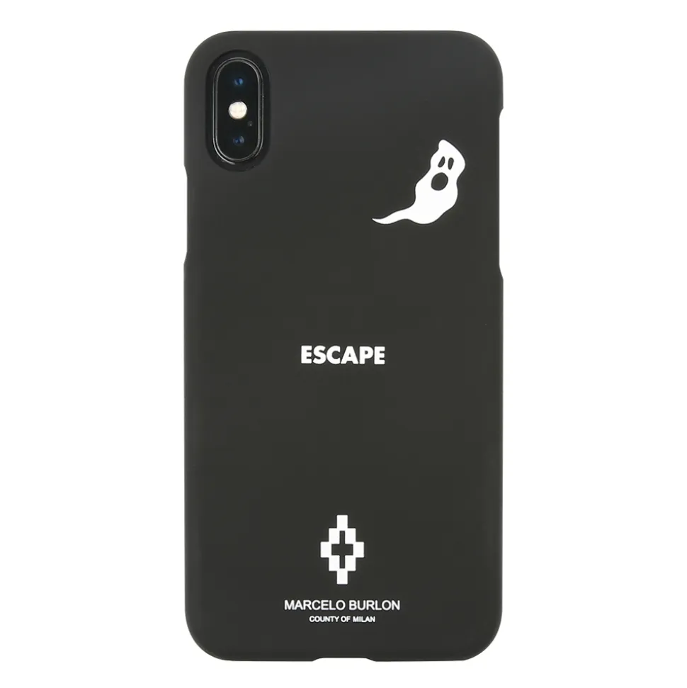 Marcelo Burlon - Ghost Cover - iPhone XS Max - Apple - County of Milan - Printed Case - Avvenice
