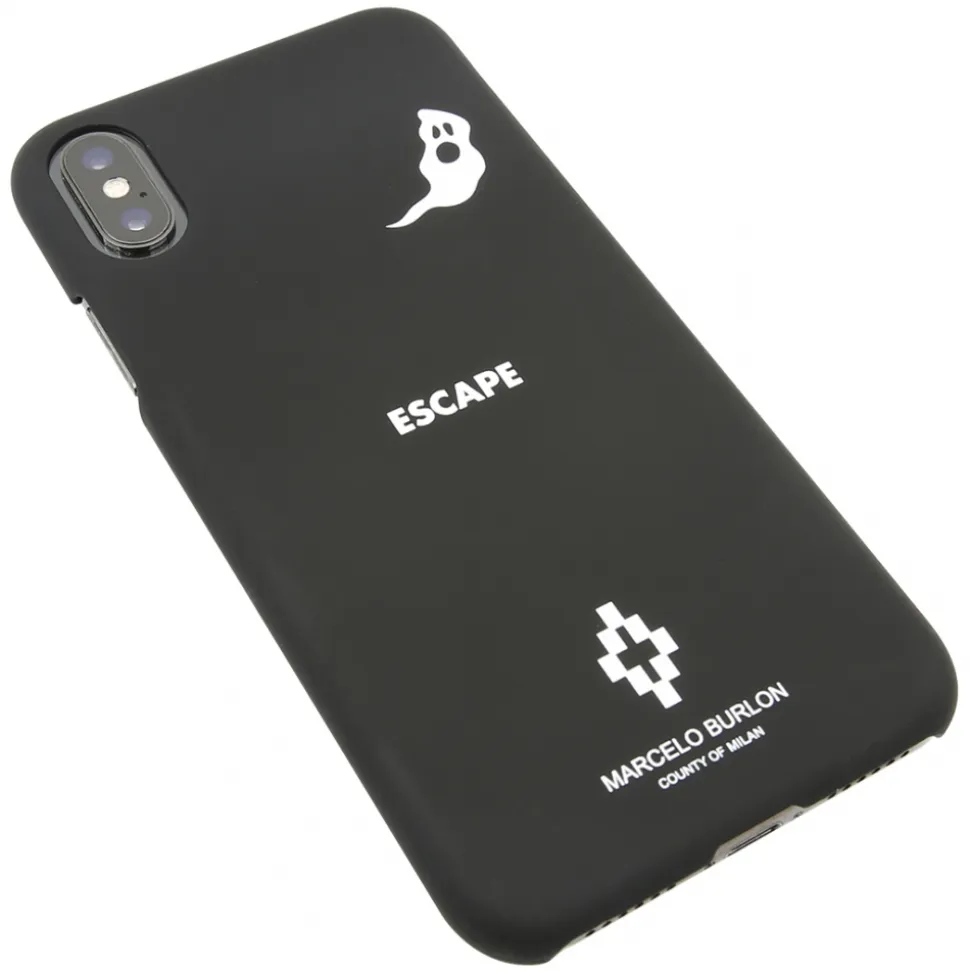 Marcelo Burlon - Ghost Cover - iPhone XS Max - Apple - County of Milan - Printed Case - Avvenice