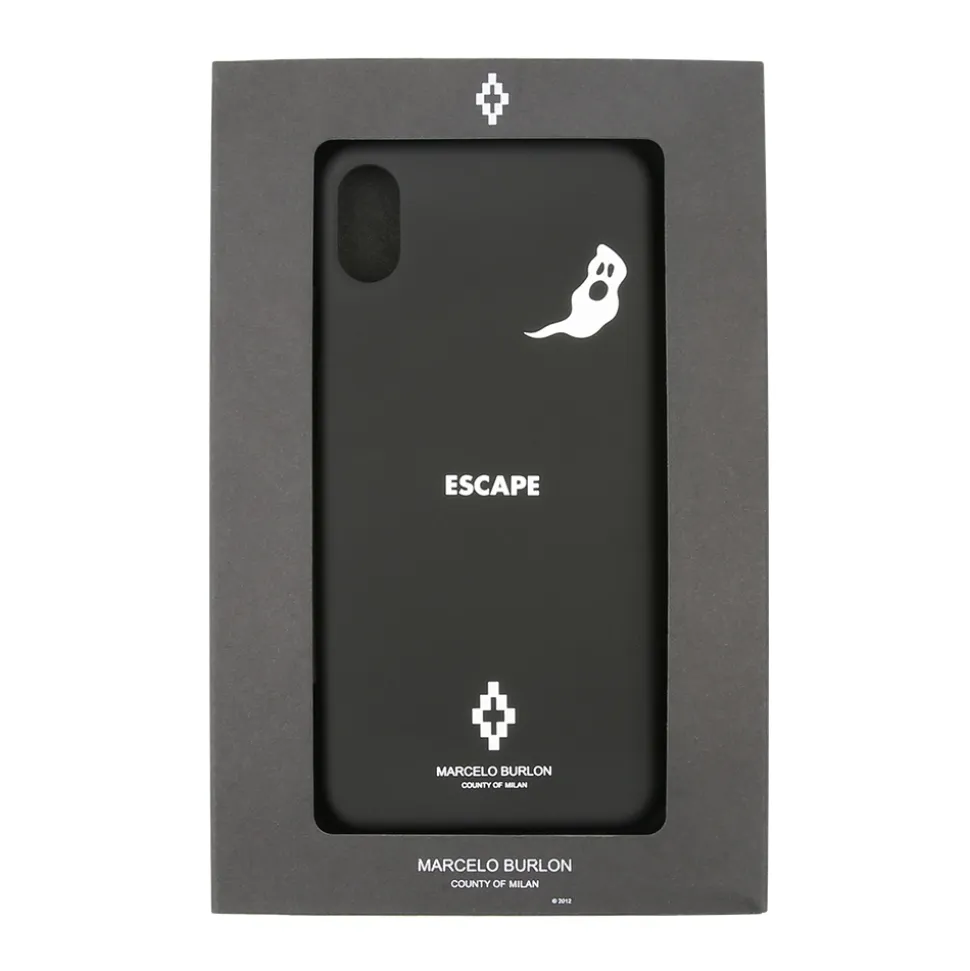 Marcelo Burlon - Ghost Cover - iPhone XS Max - Apple - County of Milan - Printed Case - Avvenice
