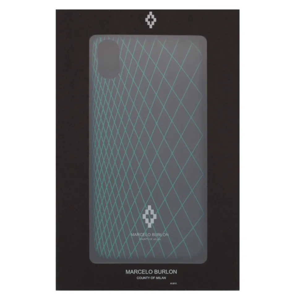 Marcelo Burlon - Grid Cover - iPhone 11 Pro Max - Apple - County of Milan - Printed Case - Avvenice