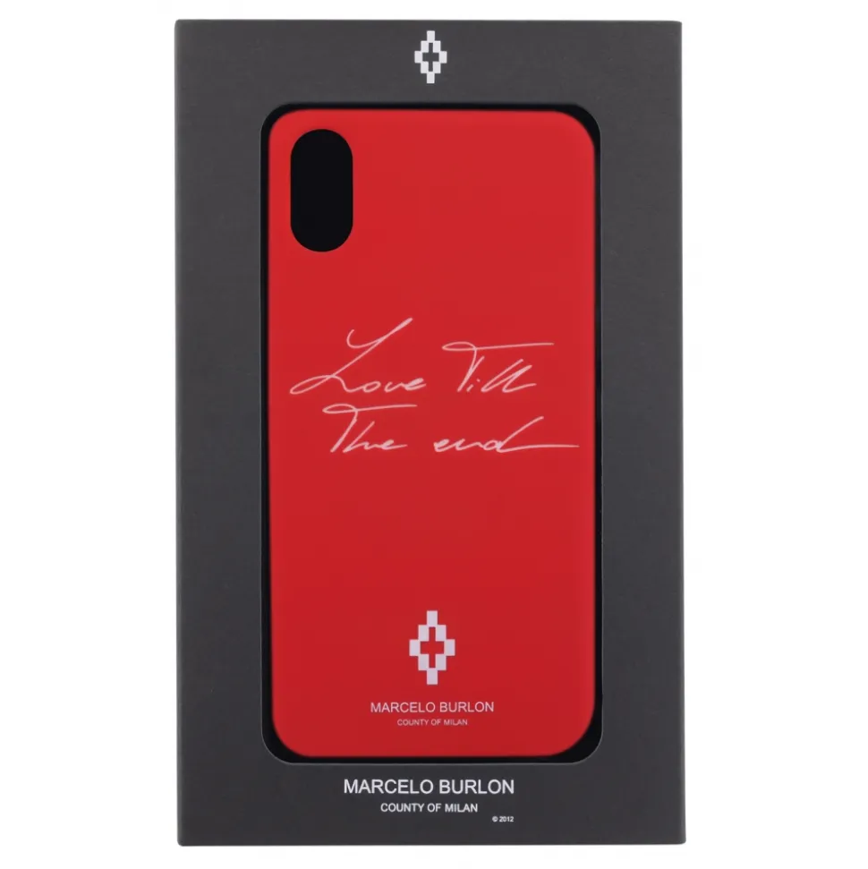 Marcelo Burlon - Love Cover - iPhone X / XS - Apple - County of Milan - Printed Case - Avvenice