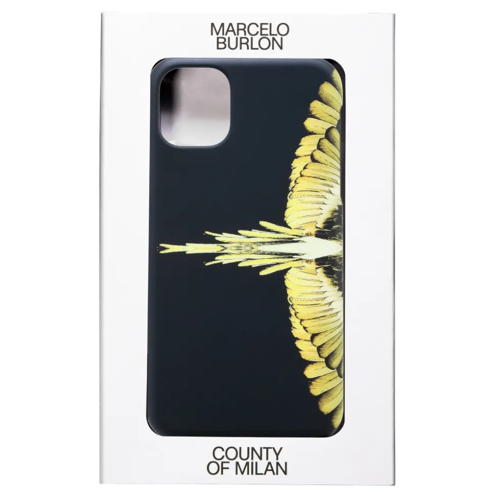 Marcelo Burlon - Ochery Cover - iPhone 11 Pro Max - Apple - County of Milan - Printed Case - Avvenice