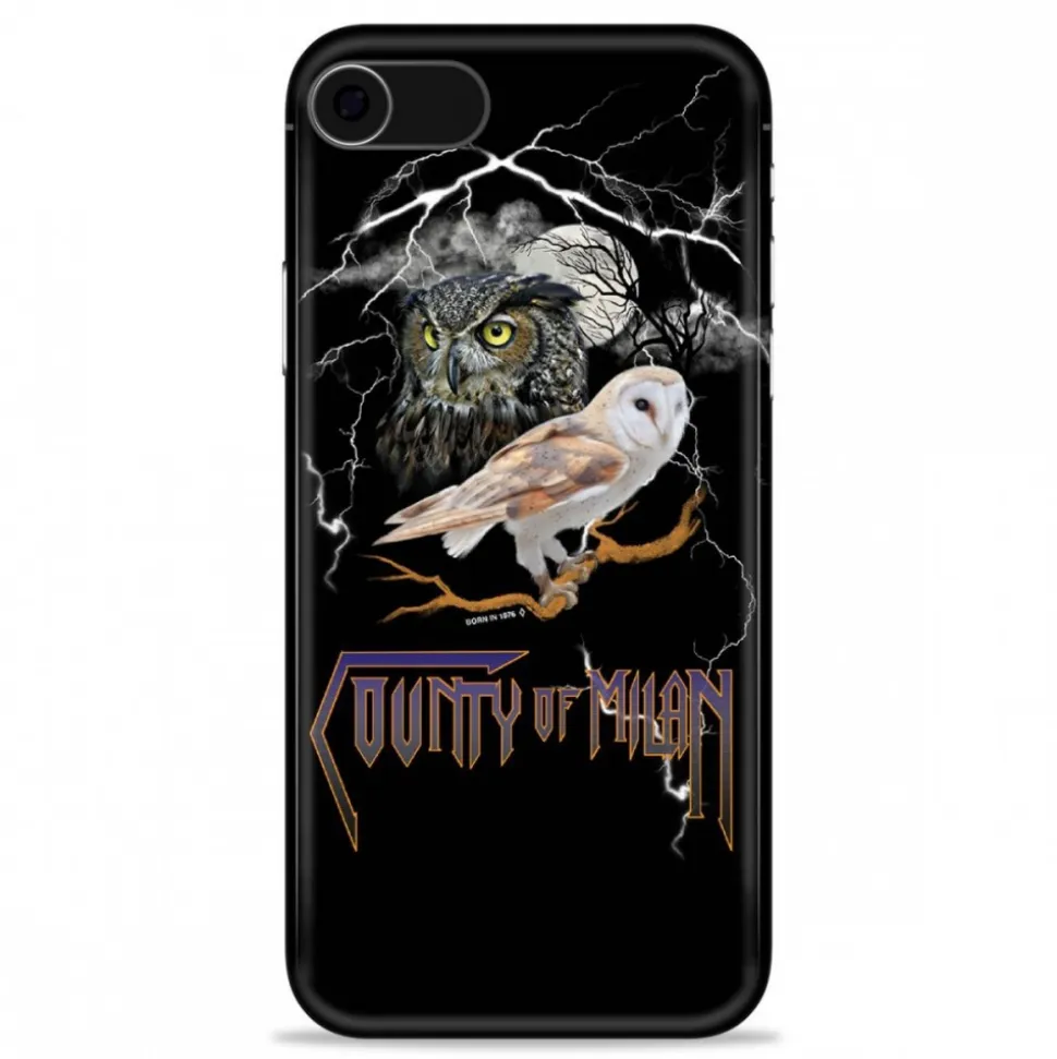 Marcelo Burlon - Owl Cover - iPhone 8 / 7 - Apple - County of Milan - Printed Case - Avvenice
