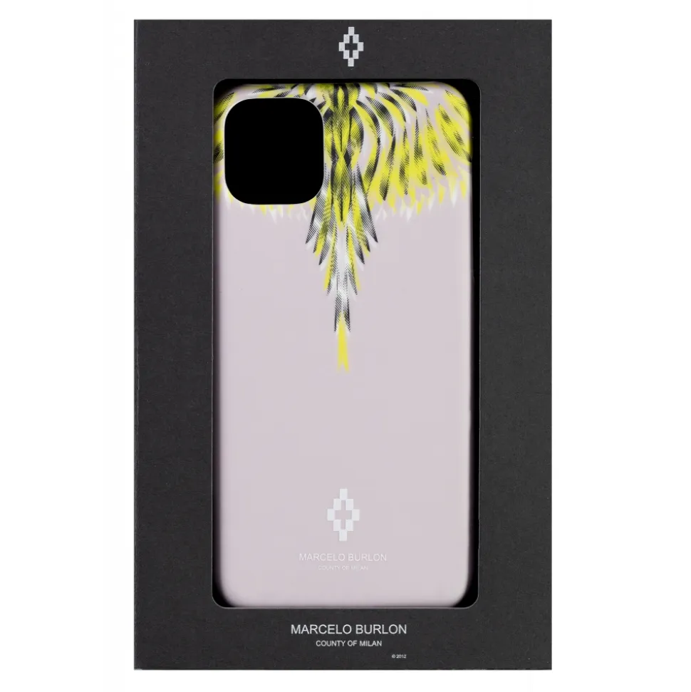 Marcelo Burlon - Sharp BL RY Cover - iPhone 11 Pro - Apple - County of Milan - Printed Case - Avvenice