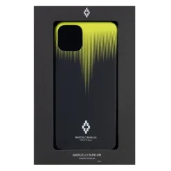Marcelo Burlon - Sharp Fall Wings Yellow Cover - iPhone 11 Pro Max - Apple - County of Milan - Printed Case - Avvenice