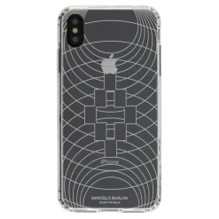 Marcelo Burlon - Transparent Cover - iPhone 11 - Apple - County of Milan - Printed Case - Avvenice