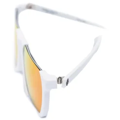 Marcelo Burlon - White Square Linda Farrow Edition Cut-Out Sunglasses - County of Milan - Marcelo Burlon Eyewear - Avvenice
