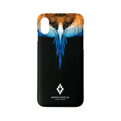 Marcelo Burlon - Wings Orange Blue Cover - iPhone XR - Apple - County of Milan - Printed Case - Avvenice