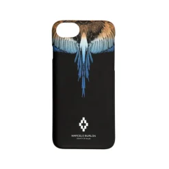 Marcelo Burlon - Wings Orange Blue Cover - iPhone 8 Plus / 7 Plus - Apple - County of Milan - Printed Case - Avvenice