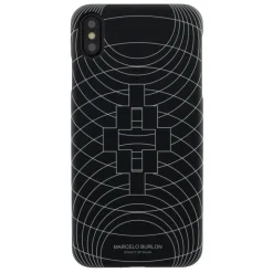 Marcelo Burlon - Wire Frame Black Cover - iPhone 11 Pro - Apple - County of Milan - Printed Case - Avvenice