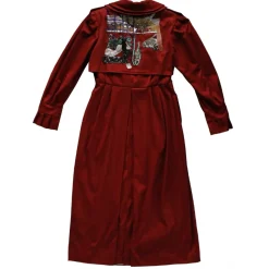 Margaux Avila - Coat - Red Brown - Jacket - Made in Italy - Luxury Exclusive Collection - Avvenice