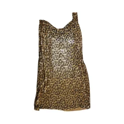 Margaux Avila - Moss Dress - Gold Black - Dress - Made in Italy - Luxury Exclusive Collection - Avvenice