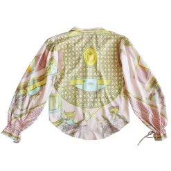 Margaux Avila - Sleeve Shirt - Pink - Shirt - Made in Italy - Luxury Exclusive Collection - Avvenice