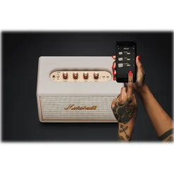 Marshall - Acton - Black - Bluetooth Speaker - Iconic Classic Premium High Quality Speaker - Avvenice