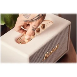 Marshall - Acton - Black - Bluetooth Speaker - Iconic Classic Premium High Quality Speaker - Avvenice